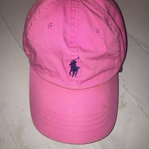Pink Polo Baseball Hat